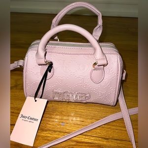 Juicy Couture Dusty Blush Semi Charmed Satchel Bag Brand New With Tags